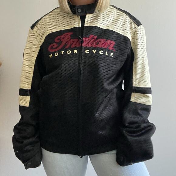 Indian Motorcycle Mesh Lightweight Riding Jacket - Picture 4 of 9